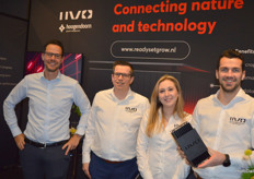 Peter Hendriks, Bart 't Hoen, Raisa Weterings and Kevin Spoelder of Hoogendoorn Growth